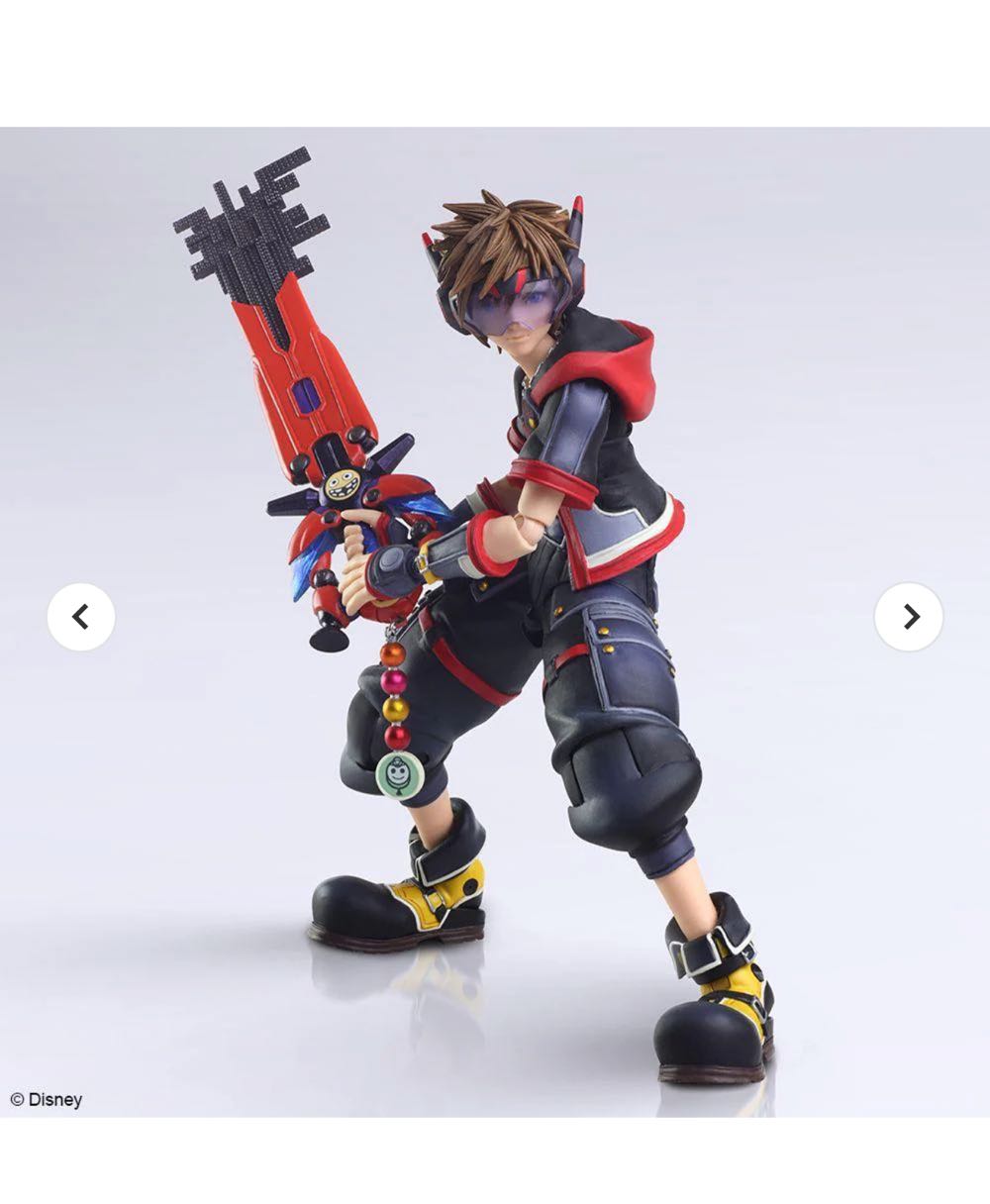 Sora Version 2 Bring Arts  Kingdom Hearts 3 - Square Enix (Kingdom Hearts III) action figure collectible [Barcode 662248831602] - Main Image 4