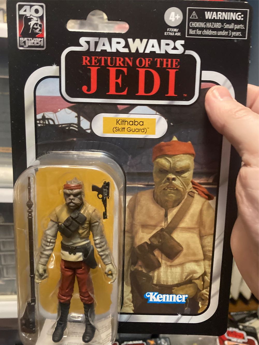 VC56 : Kithaba (Skiff Guard) - Hasbro (Star Wars - Vintage Collection) action figure collectible [Barcode 5010996138460] - Main Image 4