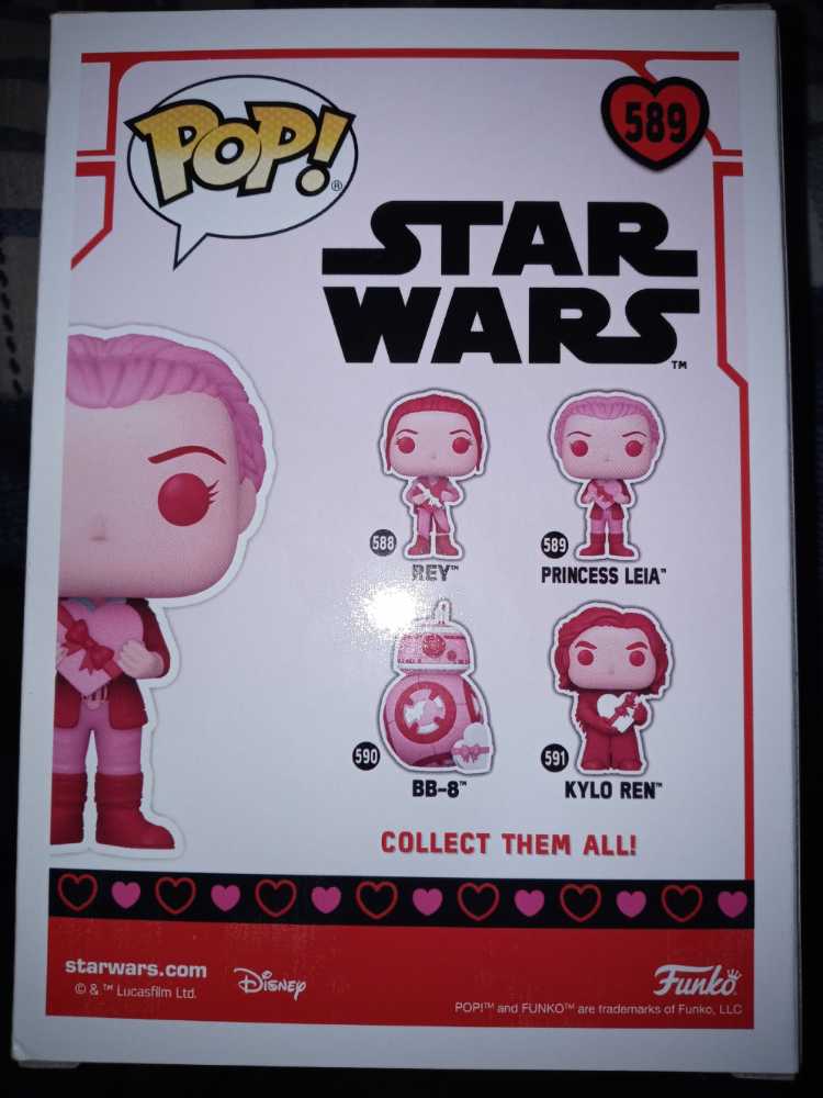 Star Wars Princess Leia #589 - Funko (Funko Pop!) action figure collectible [Barcode 889698676137] - Main Image 2