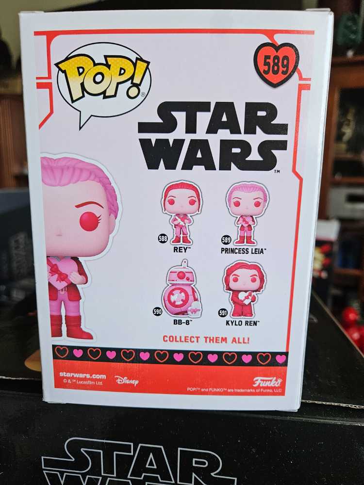 Star Wars Princess Leia #589 - Funko (Funko Pop!) action figure collectible [Barcode 889698676137] - Main Image 3