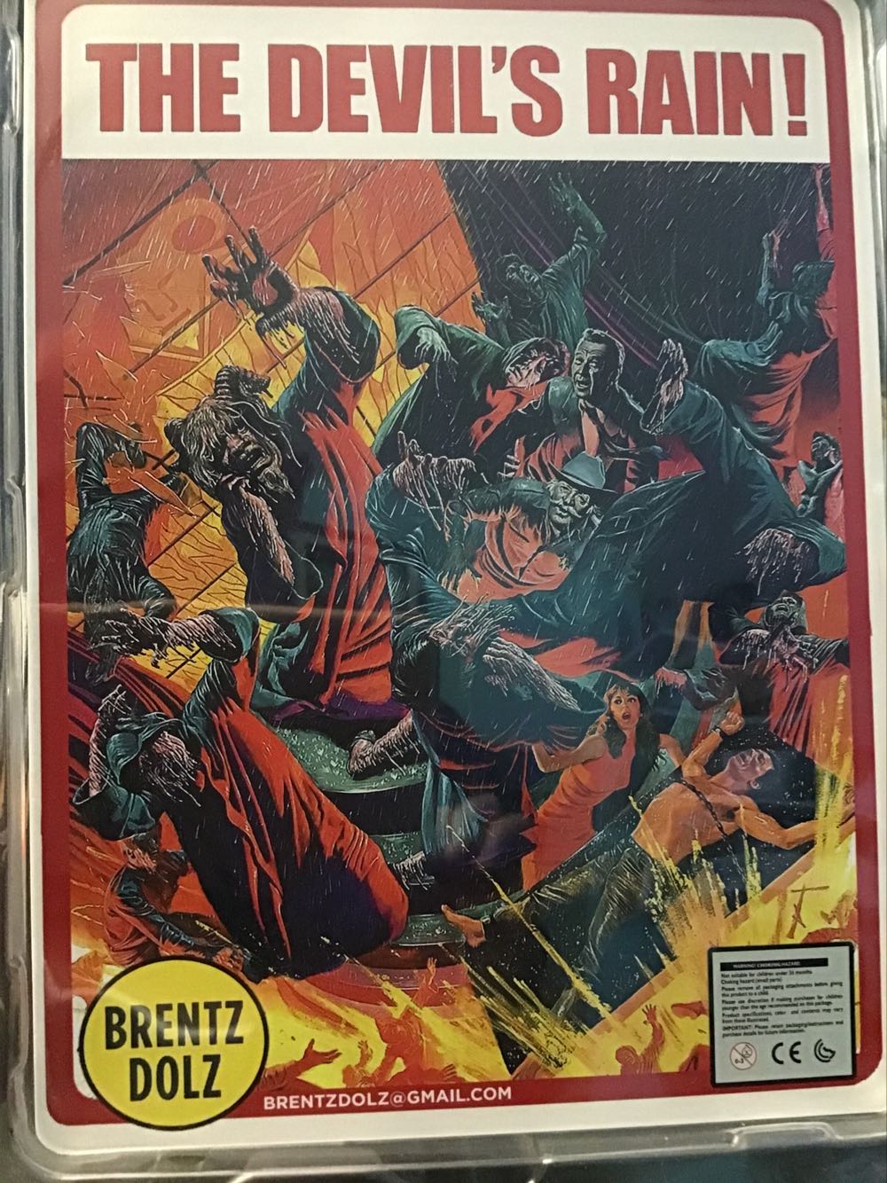 HORROR Brentz Dolz Corbis As The Devil - Brentz Dolz (Devil’s Rain) action figure collectible - Main Image 2