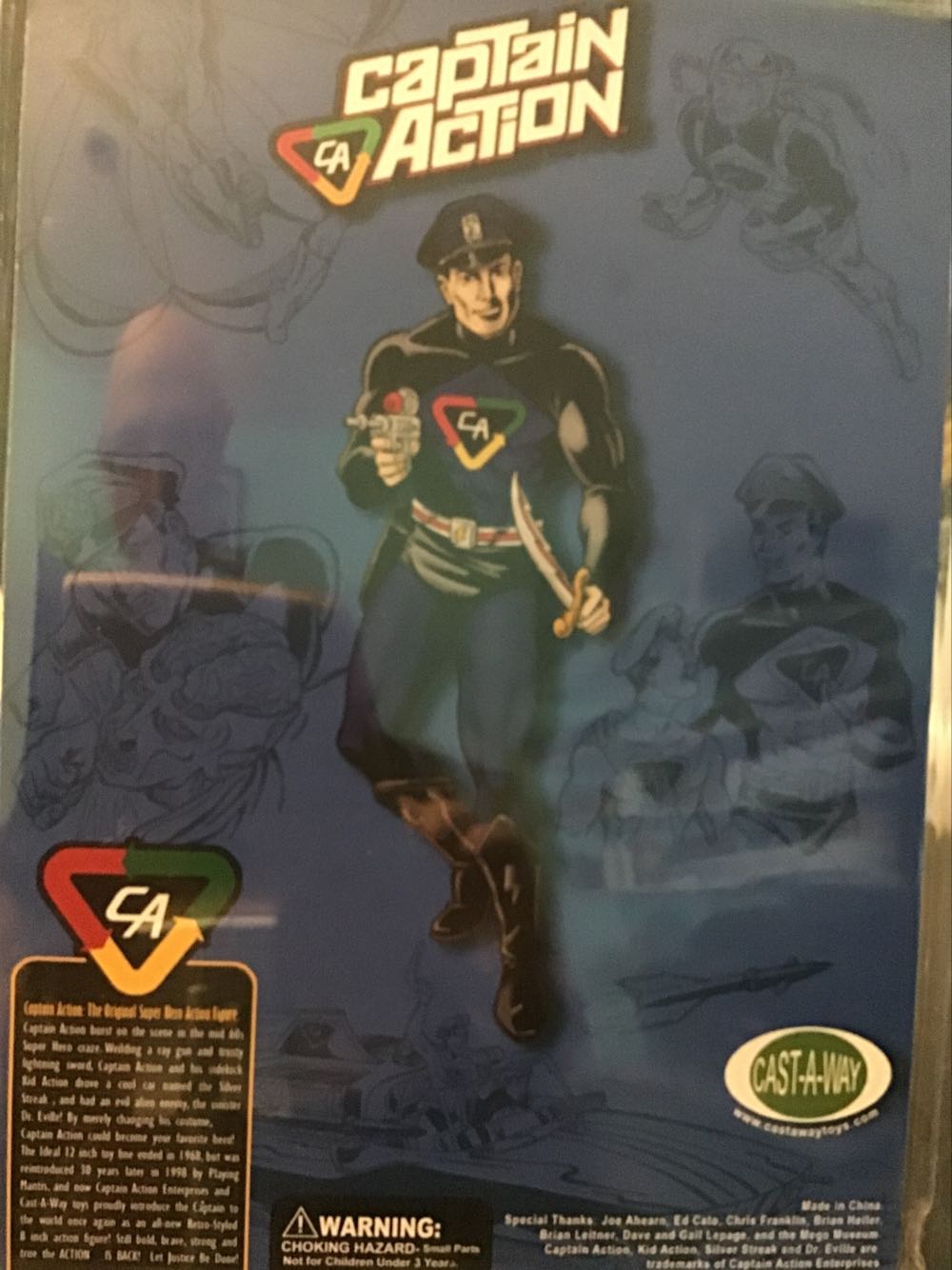 Captain Action - Castaway Toys action figure collectible - Main Image 2