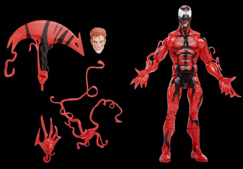 Marvel Legends Spider-Man Retro Series SPIDER-MAN vs. CARNAGE (Exclusive) - Hasbro (Marvel Legends Retro Series) action figure collectible - Main Image 4