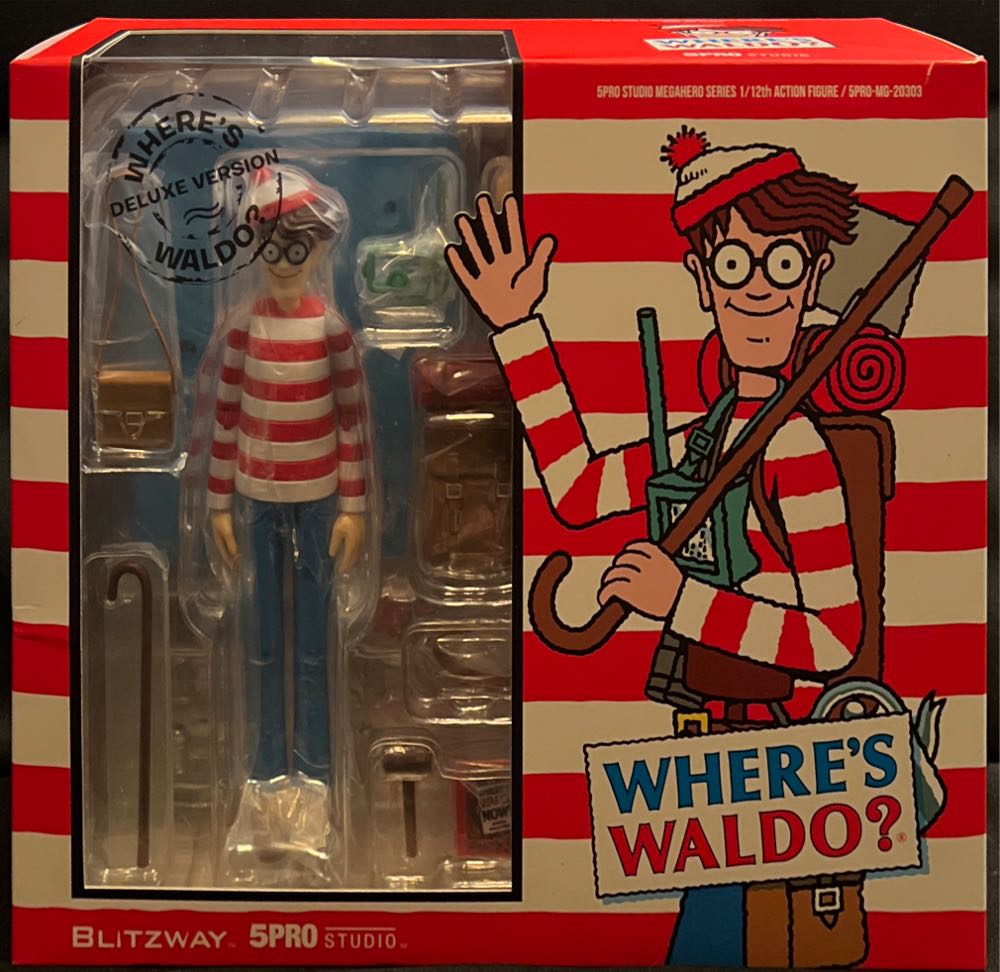 Where’s Waldo? - Waldo  - 5PRO Studio X Blitzway (Where’s Waldo?) action figure collectible [Barcode 8809321479500] - Main Image 2