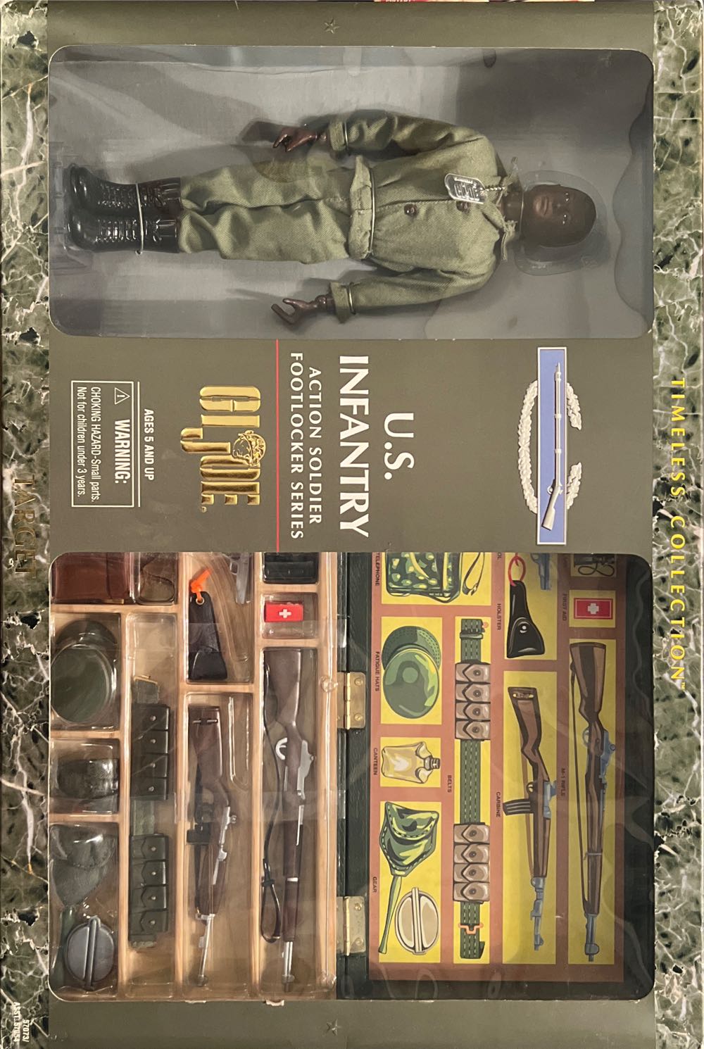 GI Joe U.S. Infantry - Kenner (GI Joe Timeless Collection) action figure collectible [Barcode 076281570730] - Main Image 1