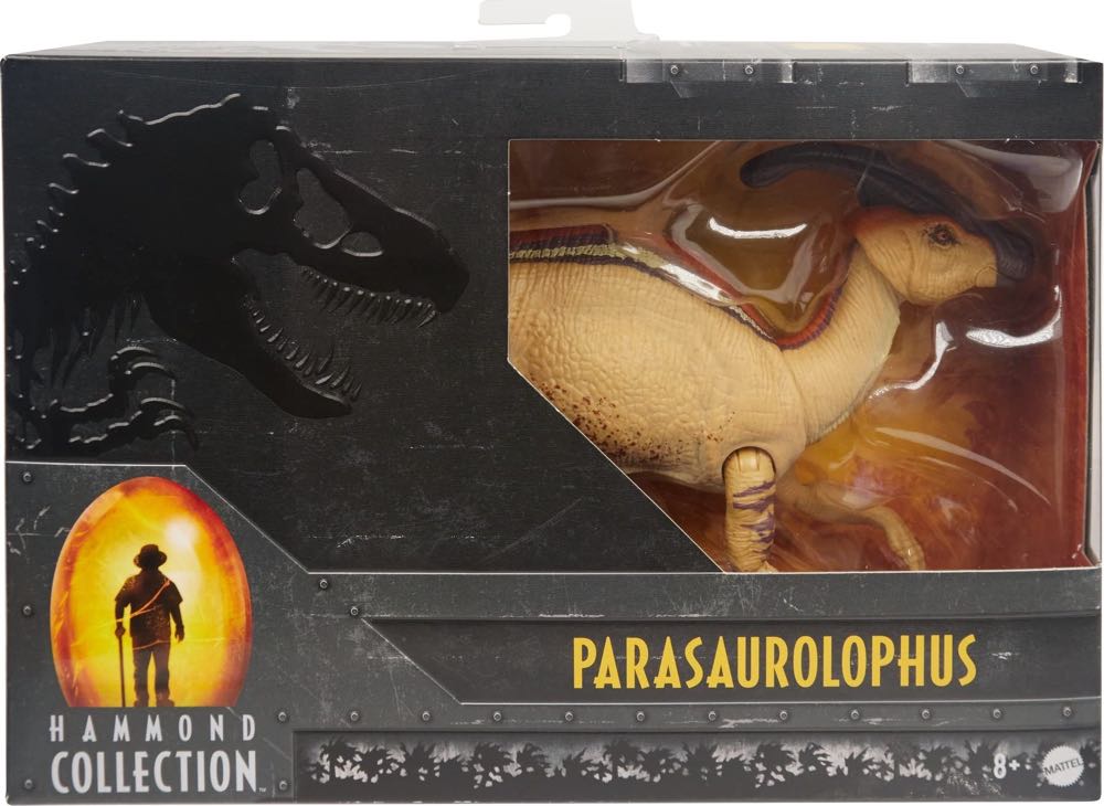 Jurassic World: Parasaurolophus - Mattel (Jurassic World: Hammond Collection) action figure collectible - Main Image 2