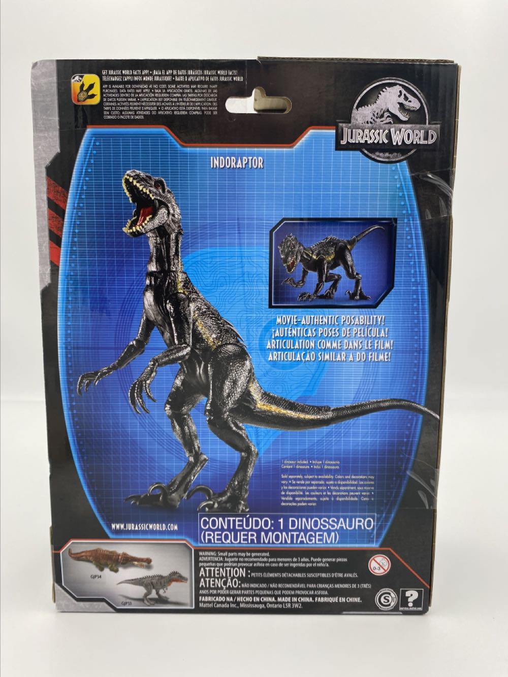 Jurassic World: Indoraptor (Super Poseable) - Mattel (Jurassic World) action figure collectible - Main Image 3
