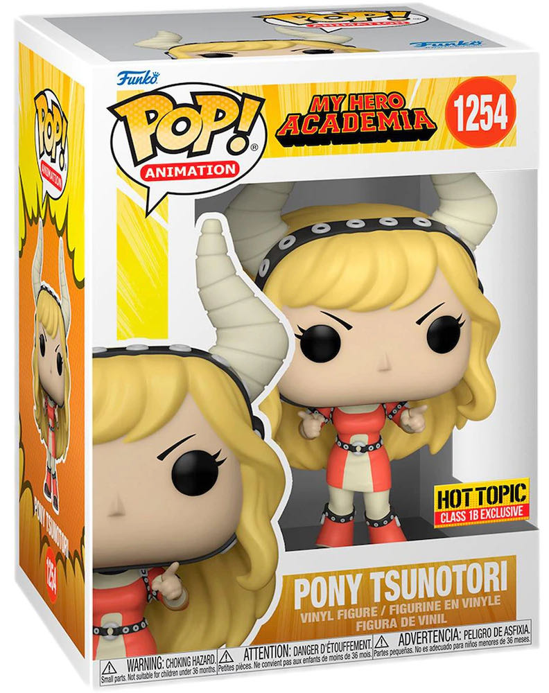 Pony Tsunotori (My Hero Academia) 1254 Hot Topic Class 1B Exclusive  action figure collectible - Main Image 2
