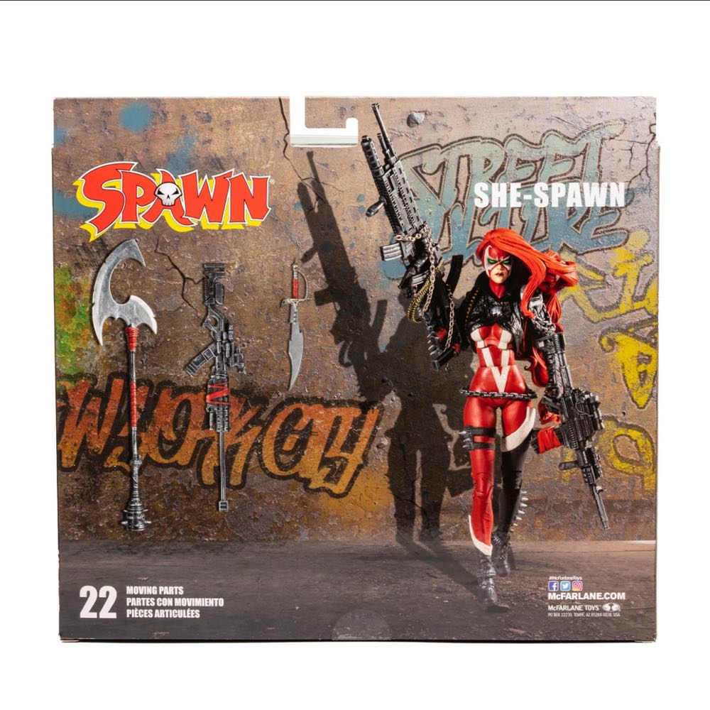She-Spawn - McFarlane action figure collectible - Main Image 2