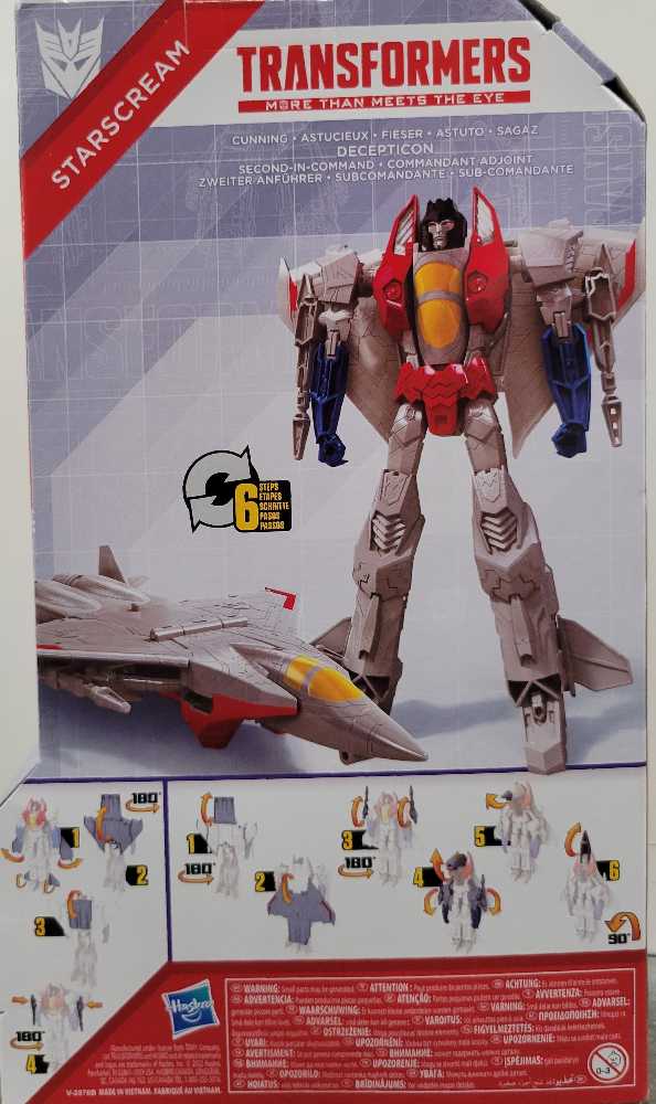 Starscream  - Hasbro (Titan Changer) action figure collectible - Main Image 3