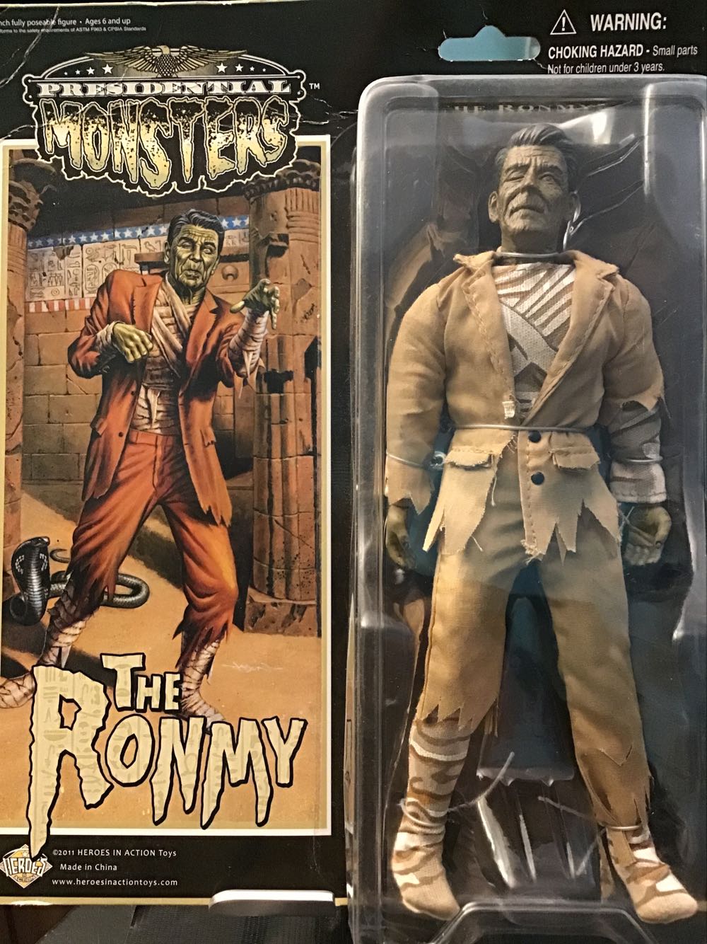 Presidential Monsters The Ronmy - Heroes In Action Toys (Presidential Monsters) action figure collectible [Barcode 856021002062] - Main Image 1