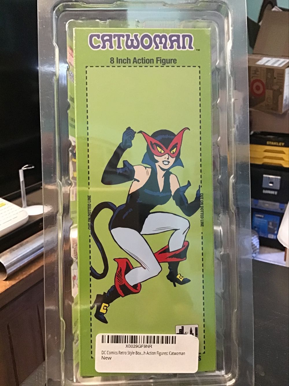 BATMAN Catwoman - Figures Toy Company (World’s Greatest Super Heroes) action figure collectible [Barcode 744881533997] - Main Image 2