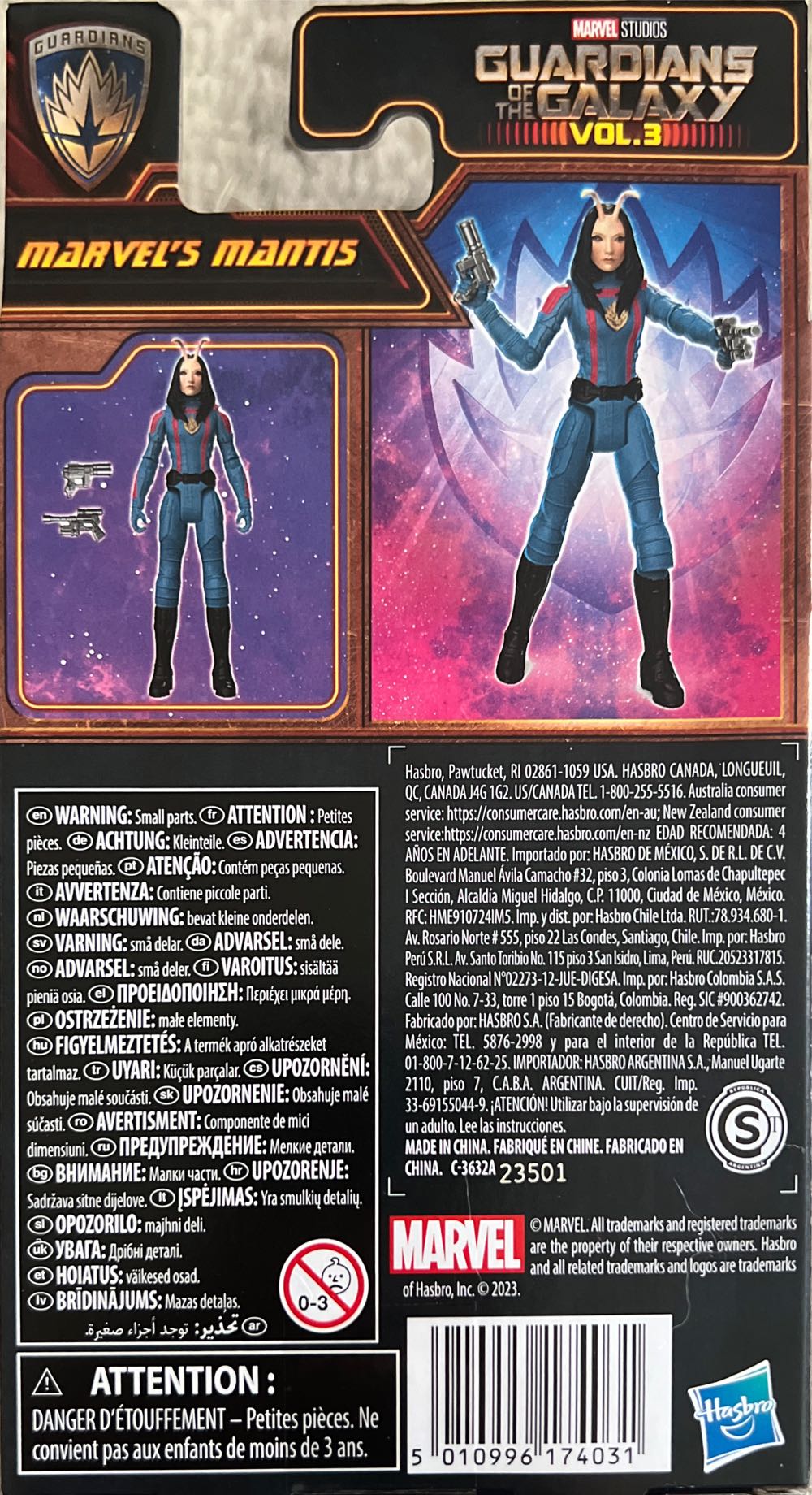 Marvel- Mantis Epic - Hasbro Toys (Guardians Of The Galaxy Vol 3) action figure collectible [Barcode 5010996174031] - Main Image 2