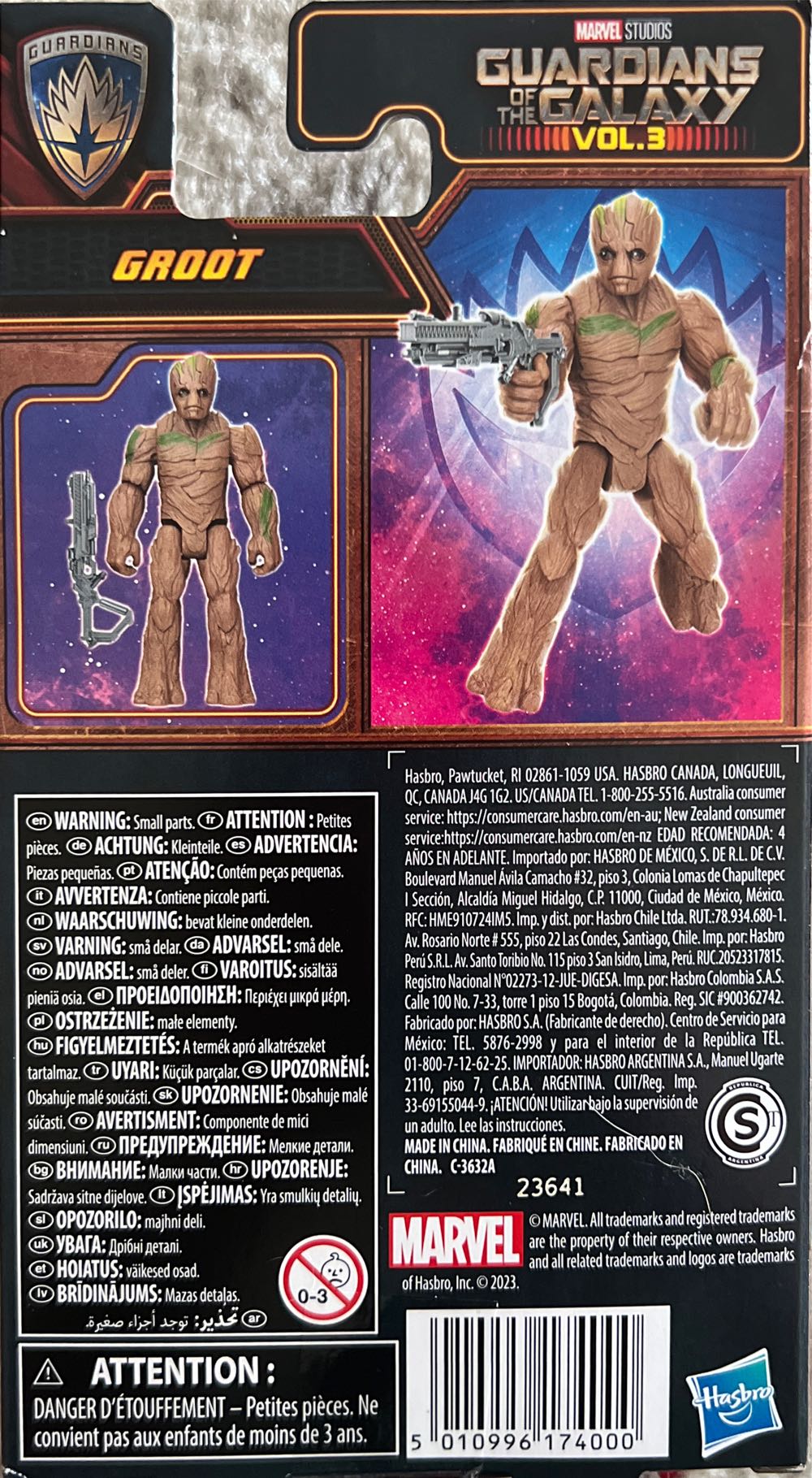 Marvel- Groot Guardians Of The Galaxy 3  action figure collectible [Barcode 5010996174000] - Main Image 2