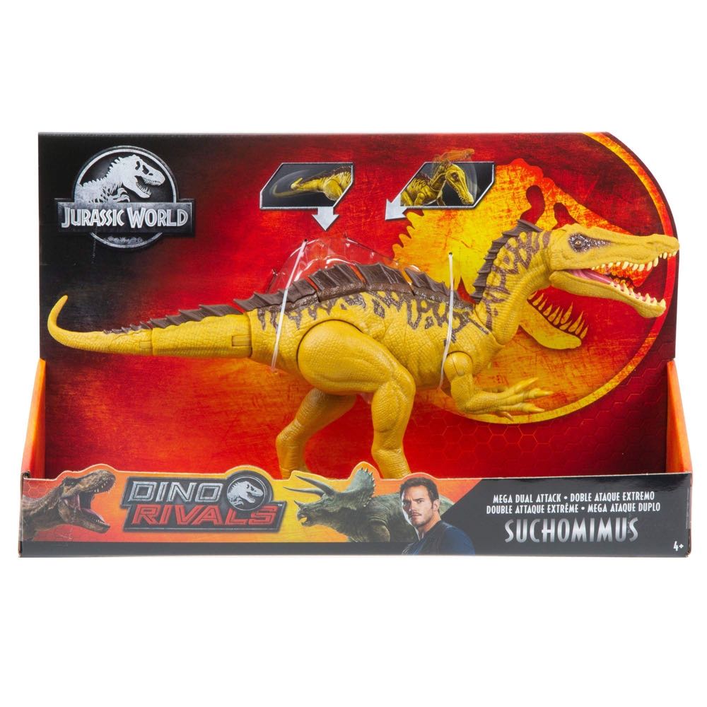 Jurassic World: Suchomimus - Mattel (Jurassic World: Dino Rivals) action figure collectible - Main Image 2