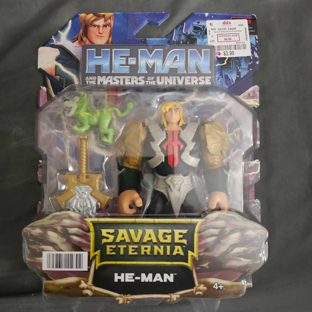 MOTU Netflix - Savage Eternia - He man - Mattel, Inc (He-Man - Masters of the Universe) action figure collectible [Barcode 194735112302] - Main Image 4