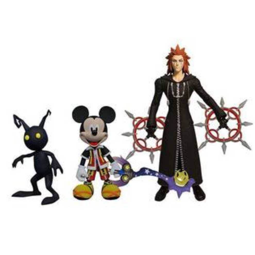 Diamond Select Disney Kingdom Hearts Mickey, Axel & Shadow  action figure collectible [Barcode 699788825204] - Main Image 3