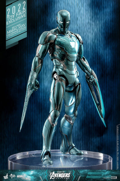 Iron Man Mark 85 Holographic Version - Hot Toys (Avengers Endgame) action figure collectible [Barcode 4895228611338] - Main Image 4
