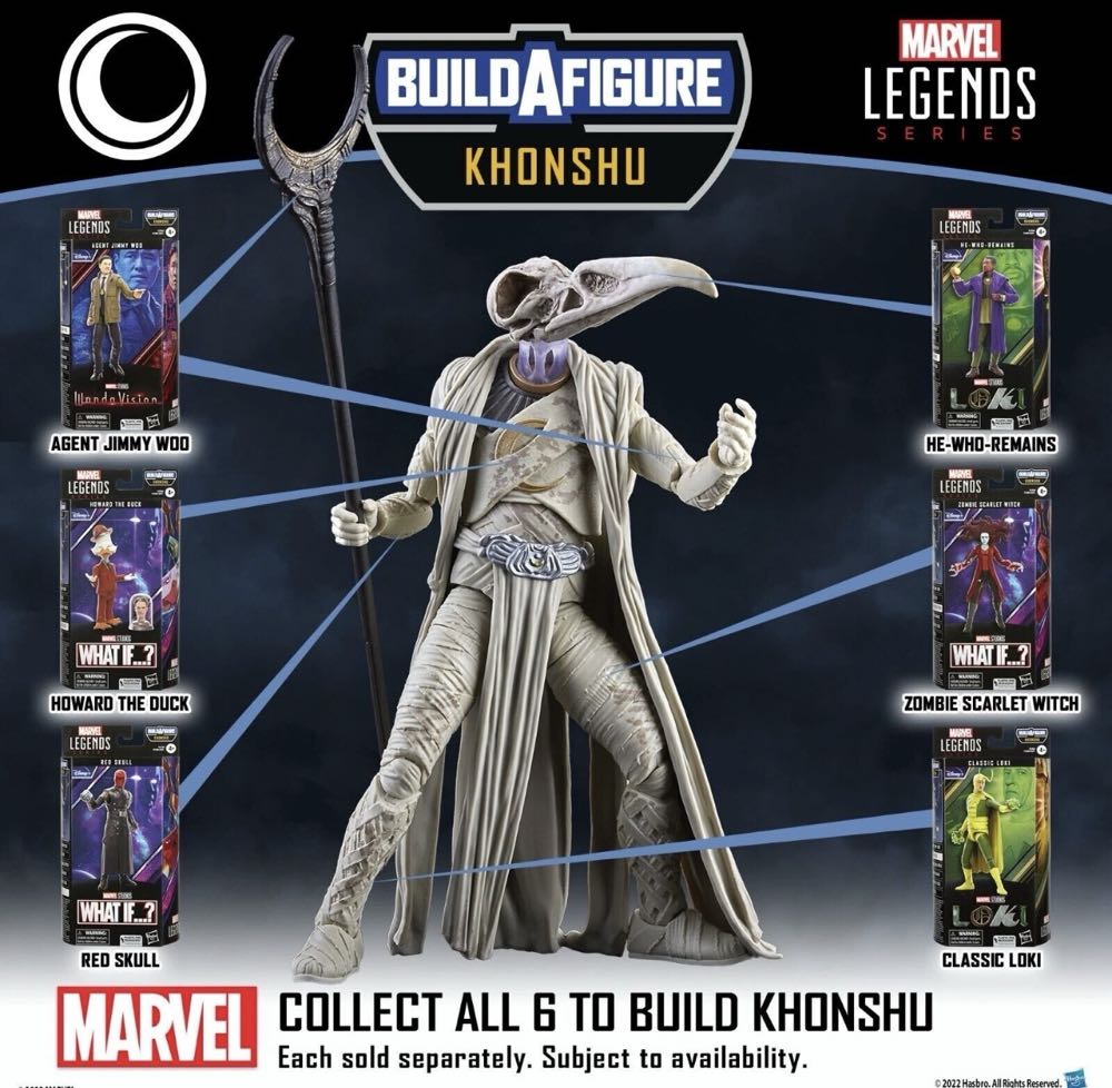 BAF Khonshu Moon Knight - Hasbro (Anti-Hero) action figure collectible - Main Image 5