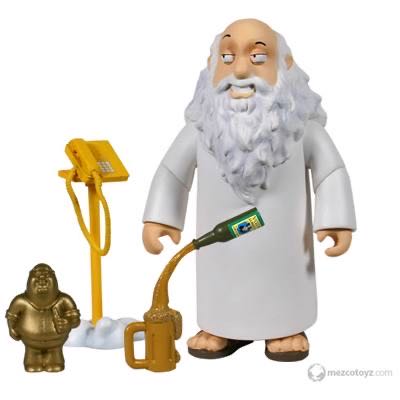 Mezco - Family Guy - GOD - MezcoToyz (Series 5) action figure collectible [Barcode 696198200553] - Main Image 2