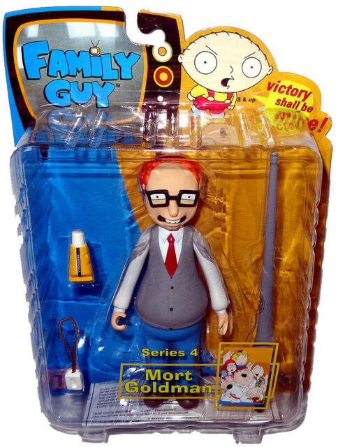 Mort Goldman Family Guy Mezco - Mezco Toys (Series 4) action figure collectible [Barcode 696198200454] - Main Image 1