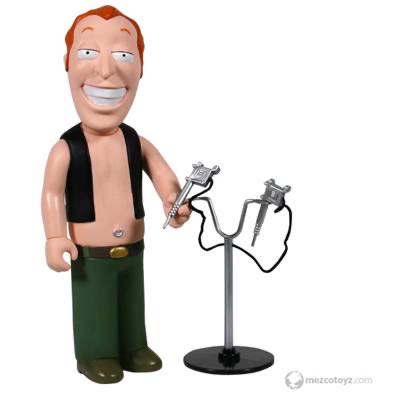 The Salesman Family Guy Mezco - Mezco Toys (Series 5) action figure collectible [Barcode 696198200560] - Main Image 2