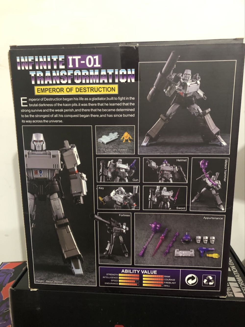 Transformers Megatron  action figure collectible - Main Image 2