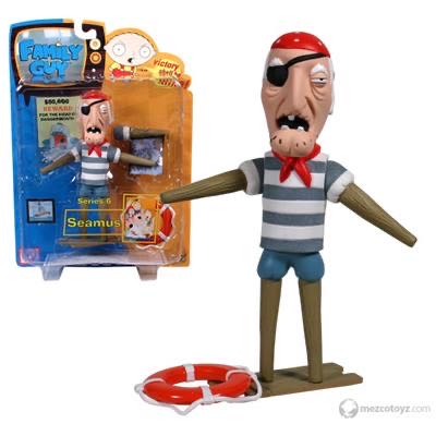 Mezco - Family Guy - Seamus  - Mezco Toys (Series 6) action figure collectible [Barcode 696198200645] - Main Image 2