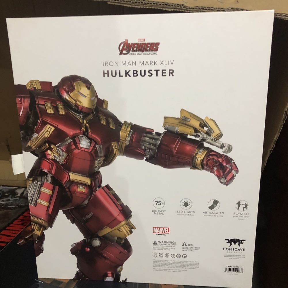 Iron Man Mark XLIV Hulkbuster - Comicave Studios action figure collectible - Main Image 2
