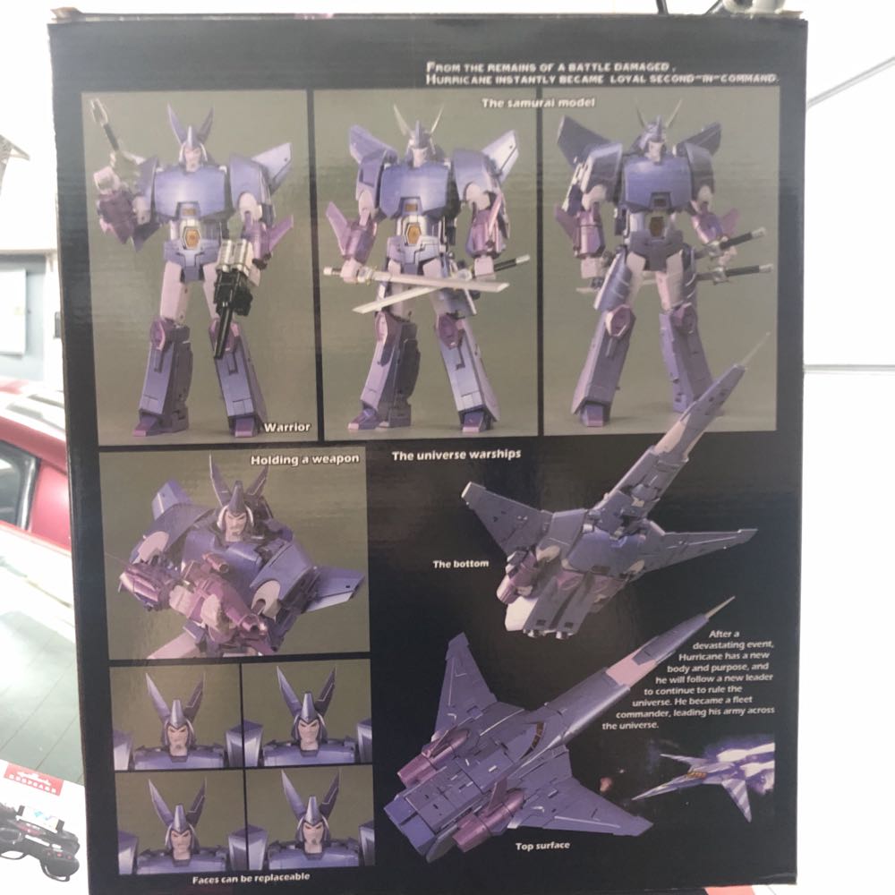 Cyclonus (Hurricane) - MHZ TOYS (Transformers KO) action figure collectible - Main Image 2