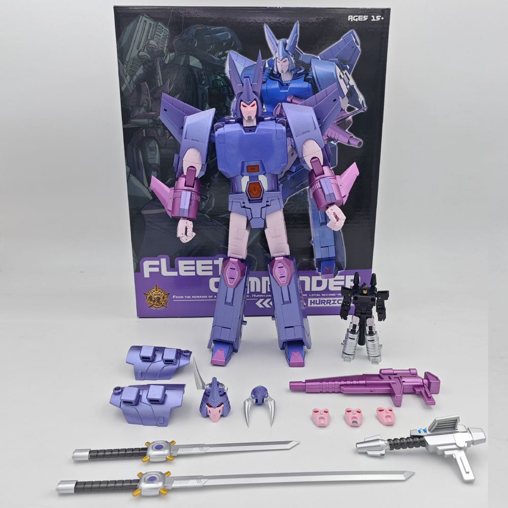 Cyclonus (Hurricane) - MHZ TOYS (Transformers KO) action figure collectible - Main Image 4