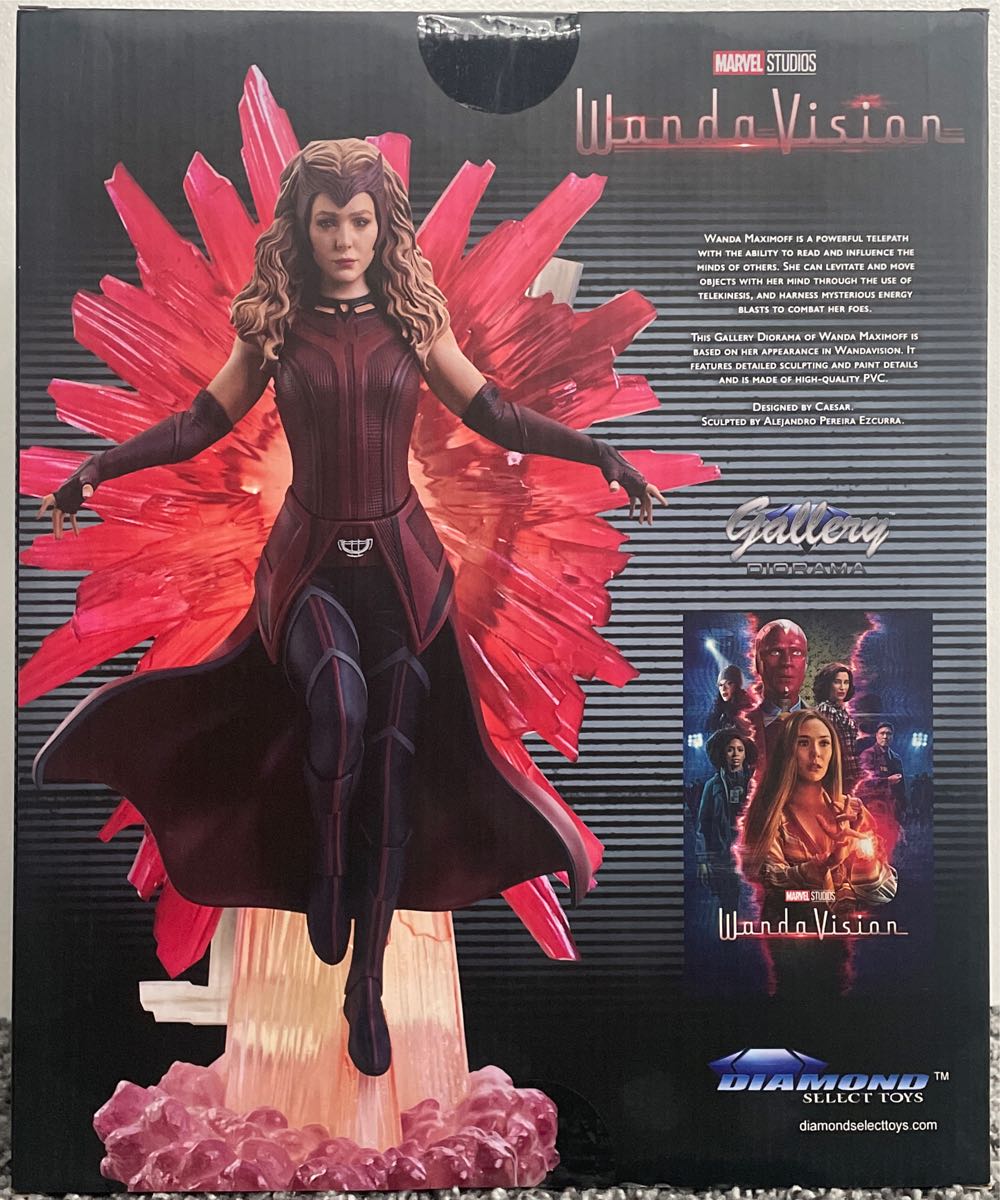 Scarlet Witch: Diamond Select PVC Statue - Diamond Select Toys action figure collectible [Barcode 699788845646] - Main Image 3