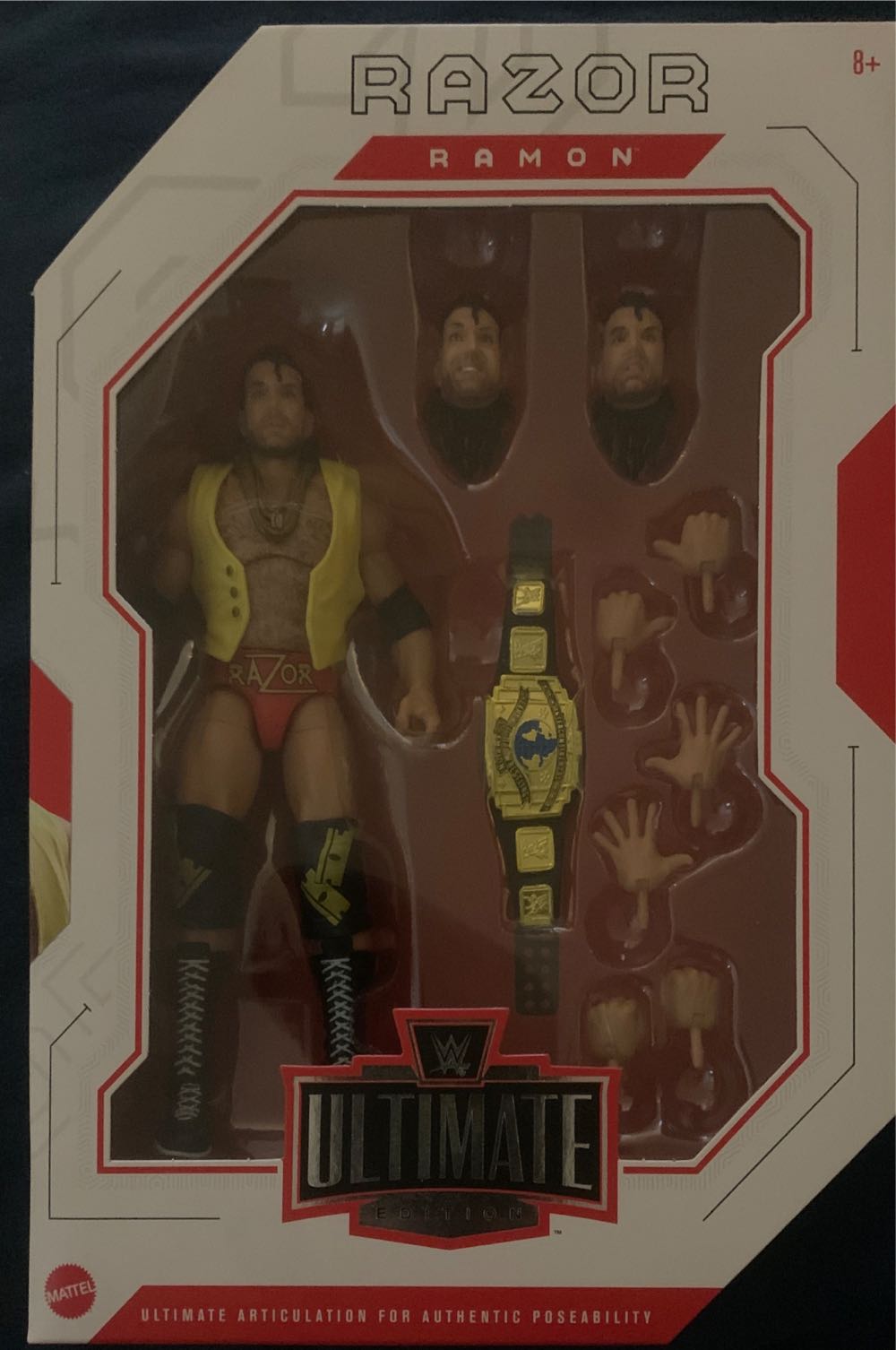 Razor Ramon Ultimate - Mattel (WWE Ultimate Edition) action figure collectible [Barcode 194735107667] - Main Image 1