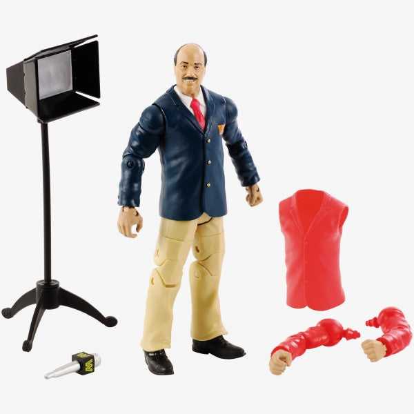 Mean Gene Okerlund - Mattel / WWE (Elite - Flashback Series 1) action figure collectible - Main Image 2