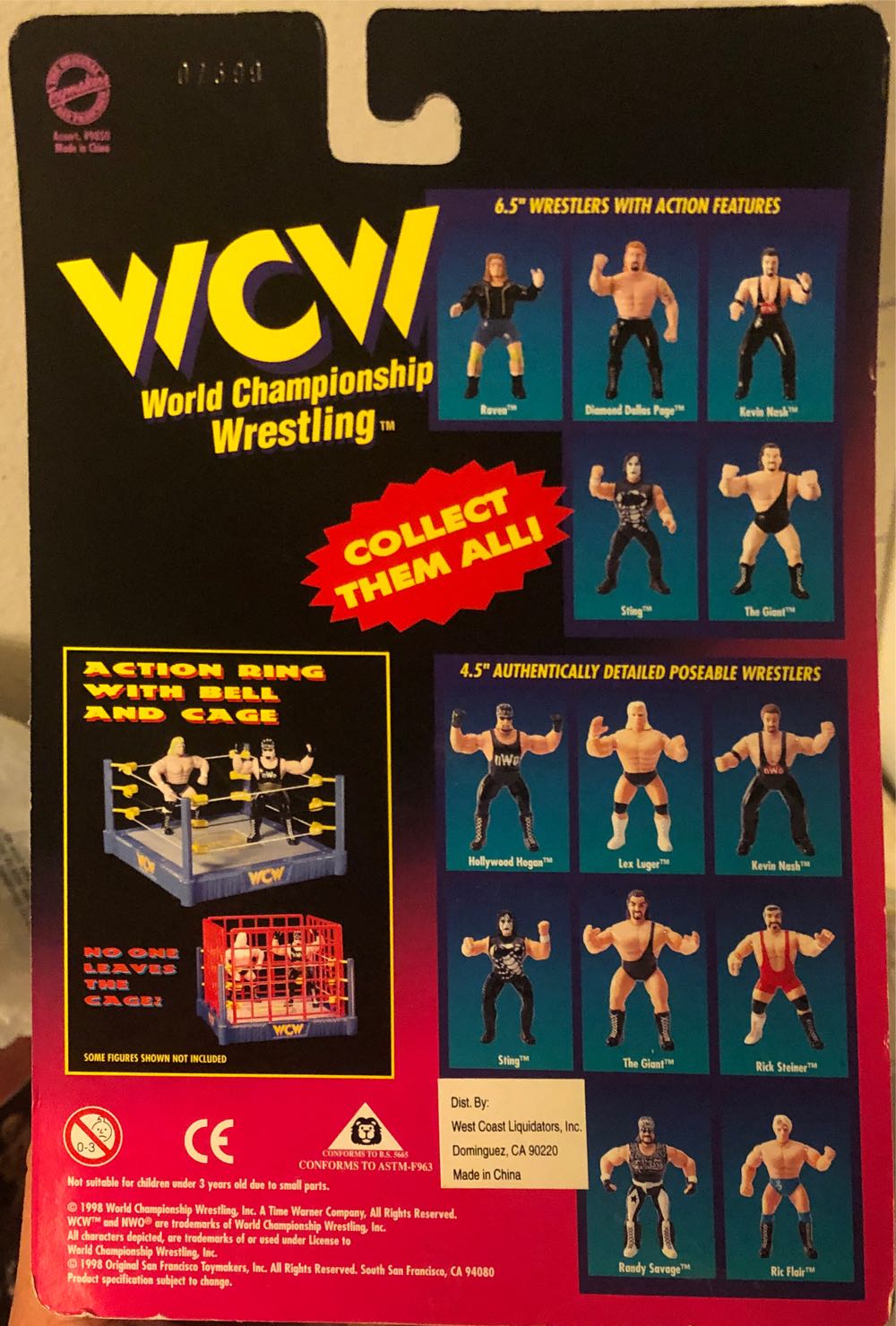 Rick Steiner - Original San Francisco Toymakers (WCW - OSFTM) action figure collectible [Barcode 747015547532] - Main Image 2