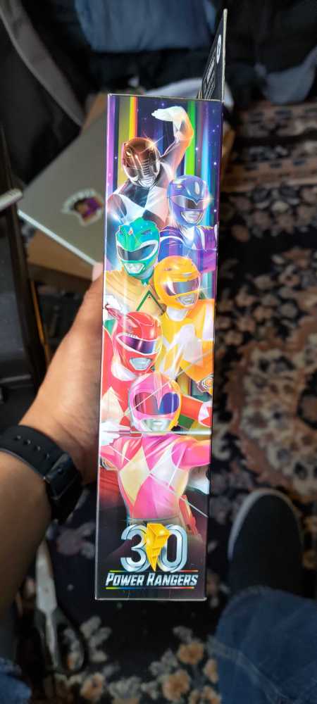 Blue Mighty Morphin Ranger  Remastered - Hasbro (Mighty Morphin’ Power Rangers) action figure collectible [Barcode 5010994183356] - Main Image 4