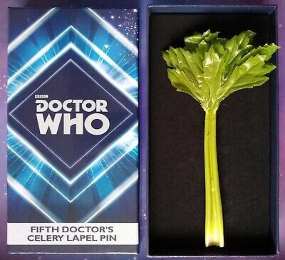 Doctor Who Fifth Doctor Celery Pin - Abbyshot (Doctor Who) action figure collectible [Barcode 8528860003303] - Main Image 4
