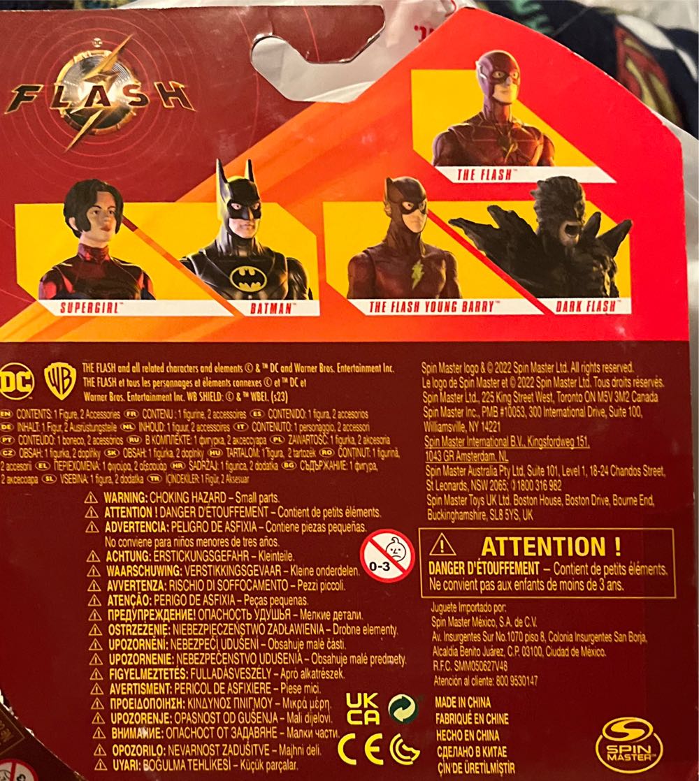 Dark Flash - Spin Master (The Flash (Movie)) action figure collectible [Barcode 778988437353] - Main Image 2