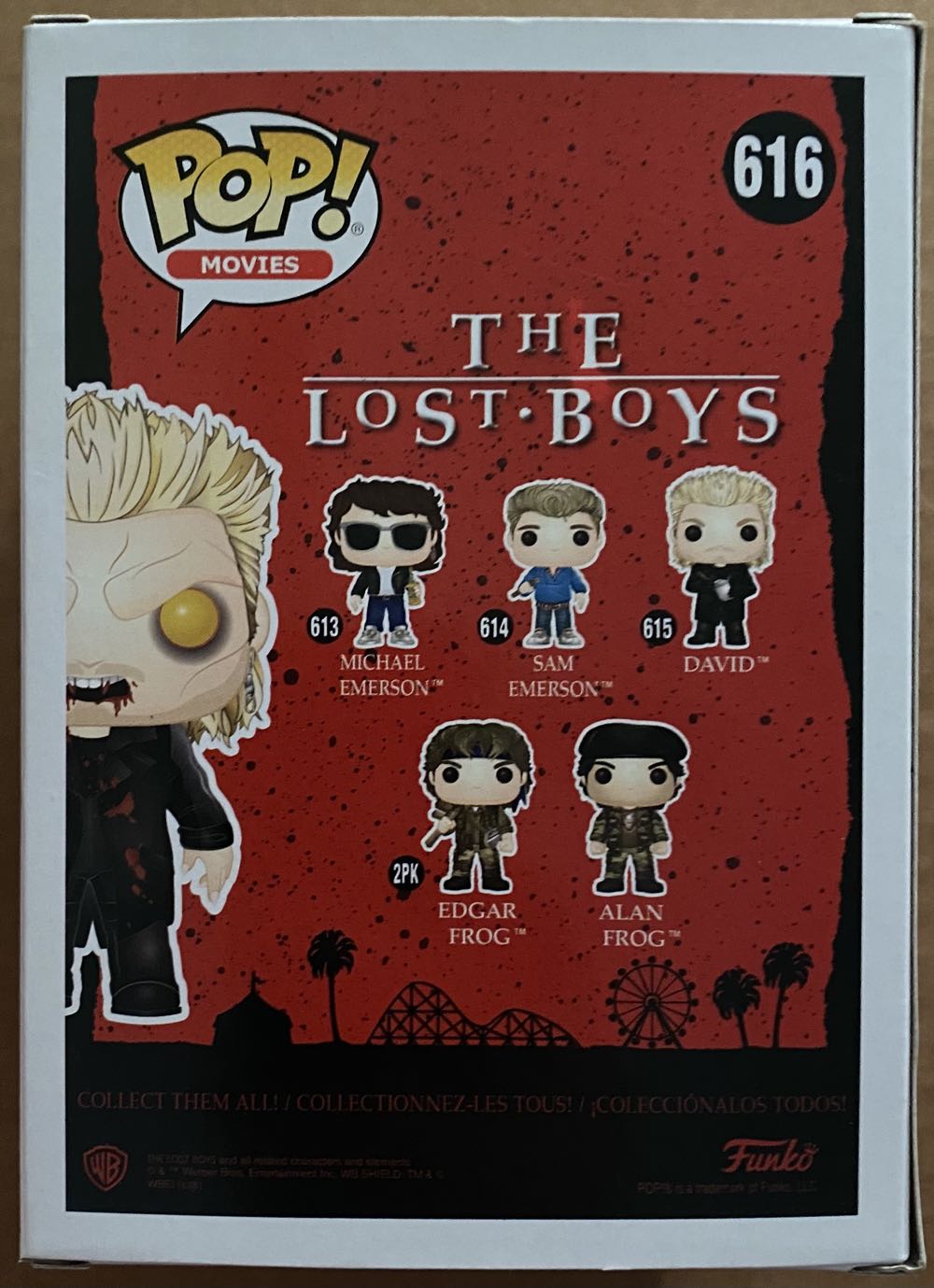 Vampire David (Target Exclusive) - Funko (The Lost Boys) action figure collectible [Barcode 889698344661] - Main Image 3