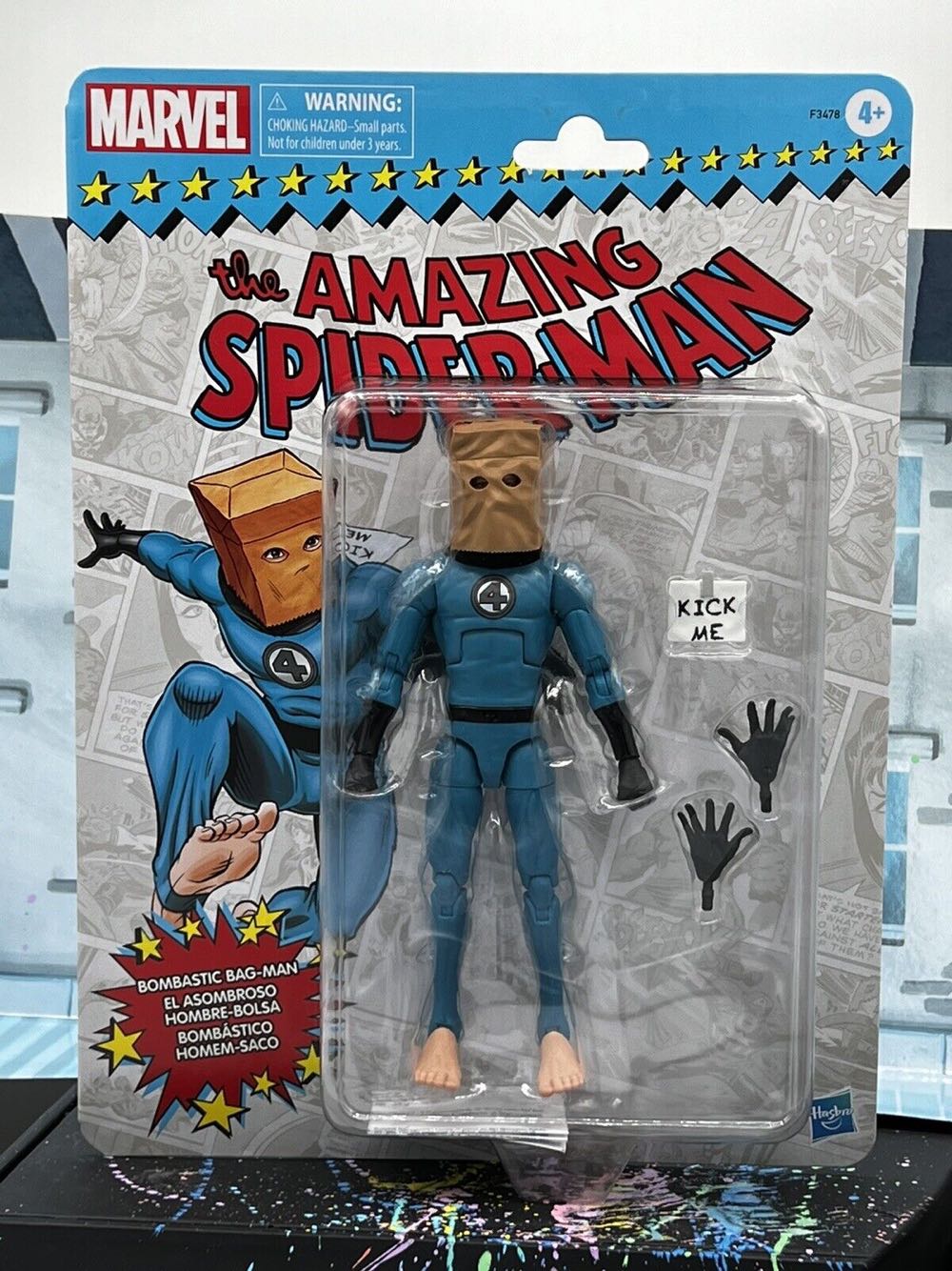 Bombastic Bagman - Hasbro (Vintage Fan Channel Exclusives) action figure collectible - Main Image 3