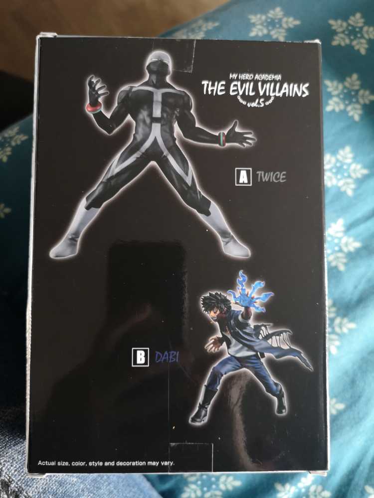 My Hero Academia The Evil Villains Twice Banpresto - Bandai (Anime) action figure collectible [Barcode 4983164191677] - Main Image 2