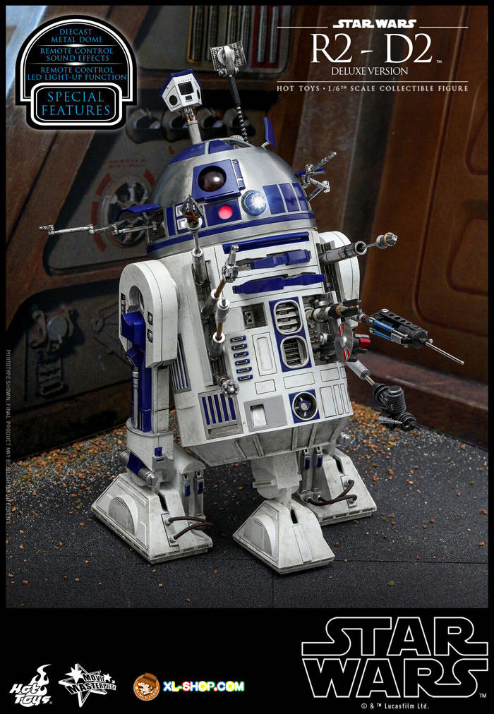 R2-D2 MMS511 - Hot Toys action figure collectible - Main Image 2