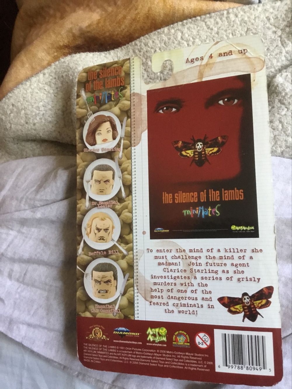 The Silence Of The Lambs Mini Mates - Diamond Select (The Silence of the Lambs) action figure collectible [Barcode 699788809495] - Main Image 2