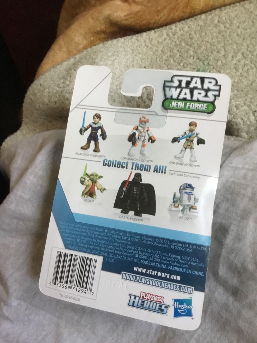 Star Wars Jedi Force Yoda - Playskool/Hasbro (Star Wars) action figure collectible [Barcode 653569712947] - Main Image 2