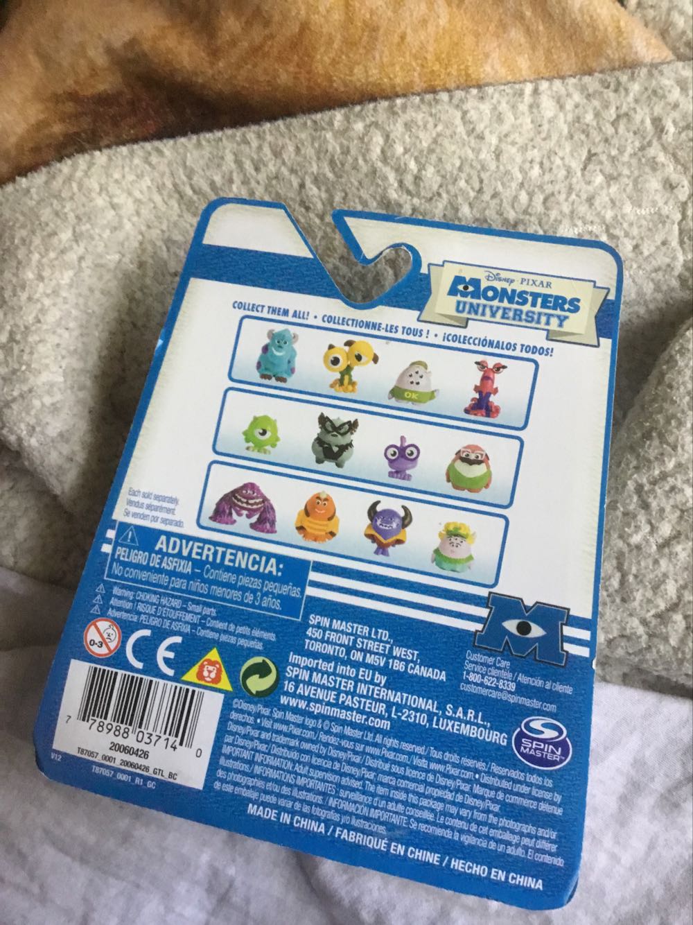 Monsters University - Spin Master (Monsters Inc.) action figure collectible [Barcode 778988037140] - Main Image 2