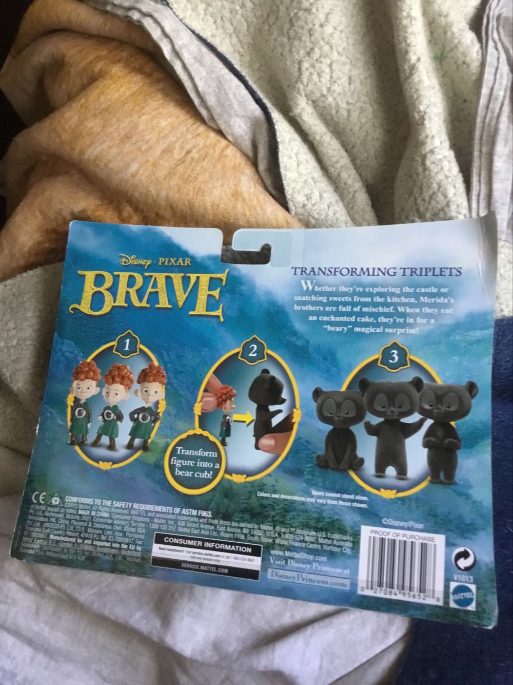 Brave Transforming Triplets - Mattel Inc (Brave) action figure collectible [Barcode 027084956528] - Main Image 2