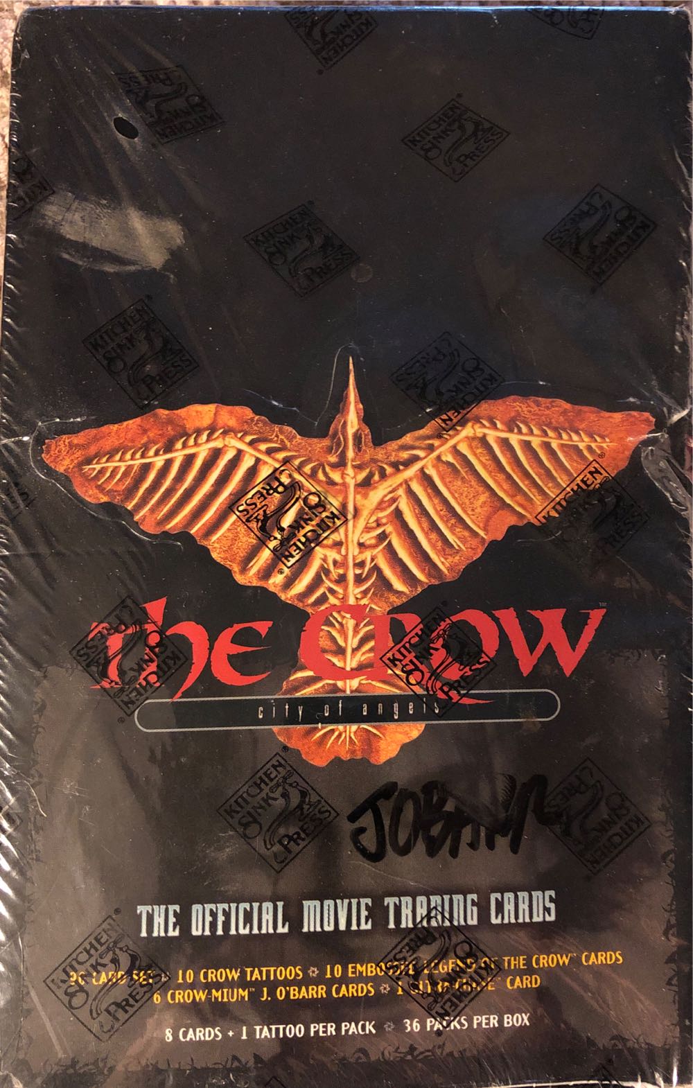 The Crow: City Of Angels Official Movie Trading Card Hobby Box  action figure collectible [Barcode 9780878164912] - Main Image 2