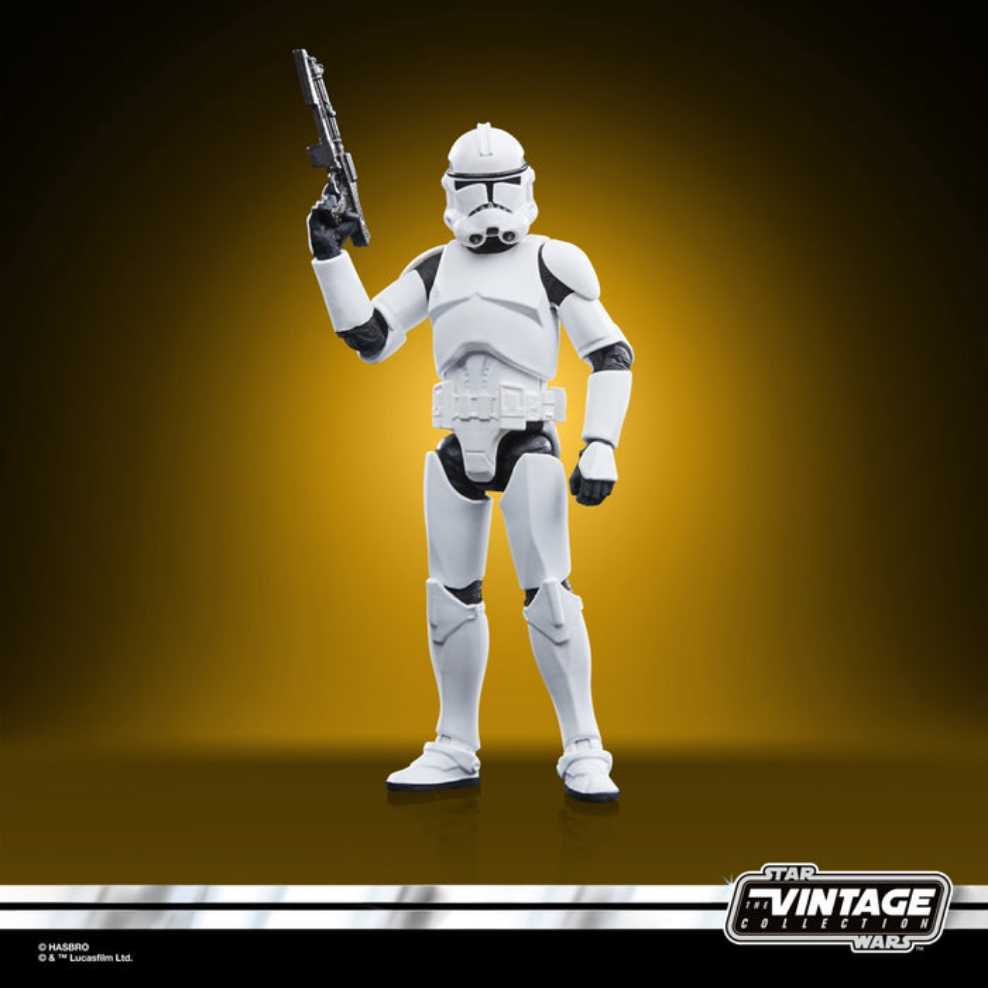 Clone Trooper (Phase II Armor) 1 - Hasbro (Star Wars) action figure collectible [Barcode 5010996138361] - Main Image 3