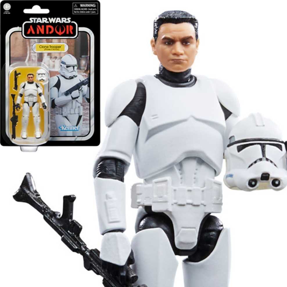 Clone Trooper (Phase II Armor) 1 - Hasbro (Star Wars) action figure collectible [Barcode 5010996138361] - Main Image 4