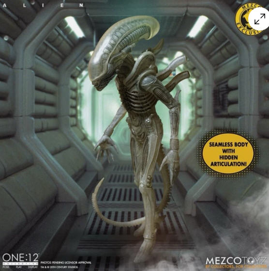 Alien Prototype Exclusive - Mezco Toyz (Alien) action figure collectible [Barcode 696198761061] - Main Image 4